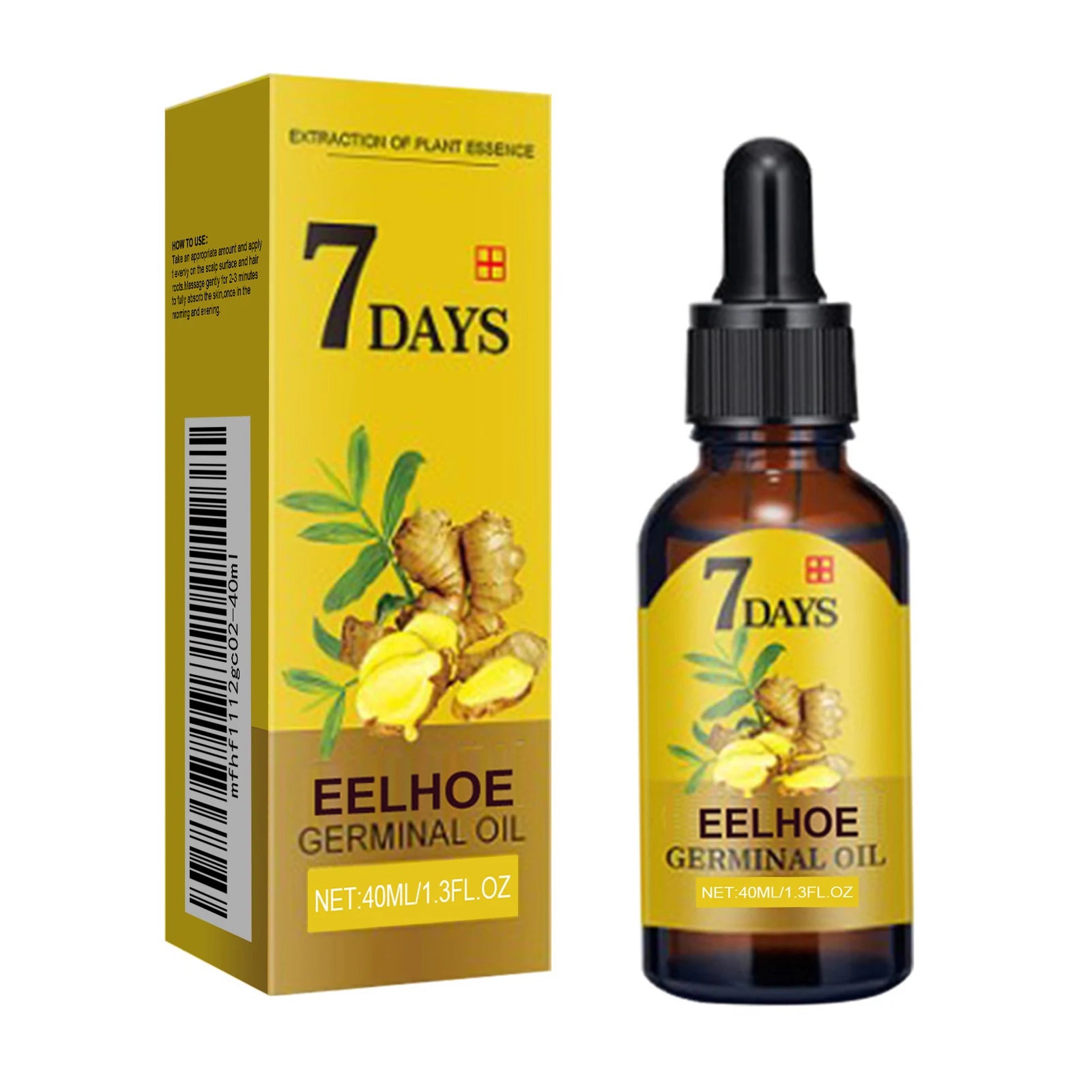 Eelhoe Ginger Hair Growth Oil – Anti-Hair Loss Treatment