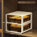 Underwear Storage Box Drawer Grid Socks Storage ******derwear Multifunctional Layered Storage Dust-proof Organizing Box Oasis Select Big 2-B