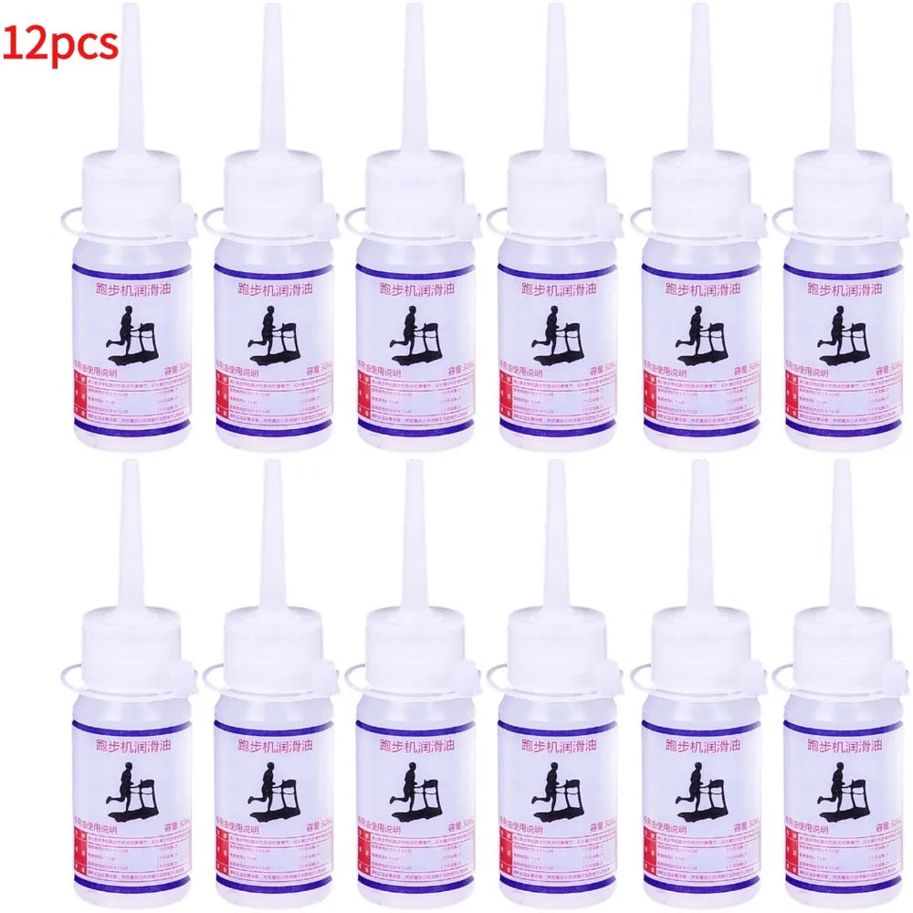 Silicone Treadmill Belt Lubricant No Odor Treadmill Silicone Lubricant Running Machine Maintenance Oil Walking Pad Silicone Oil Oasis Select 12pcs