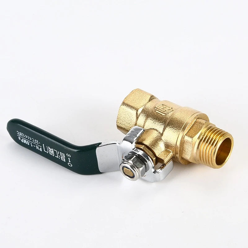 Brass valve with inner and outer teeth pneumatic ball valve all copper high-pressure copper full bore water treatment switch Oasis Select