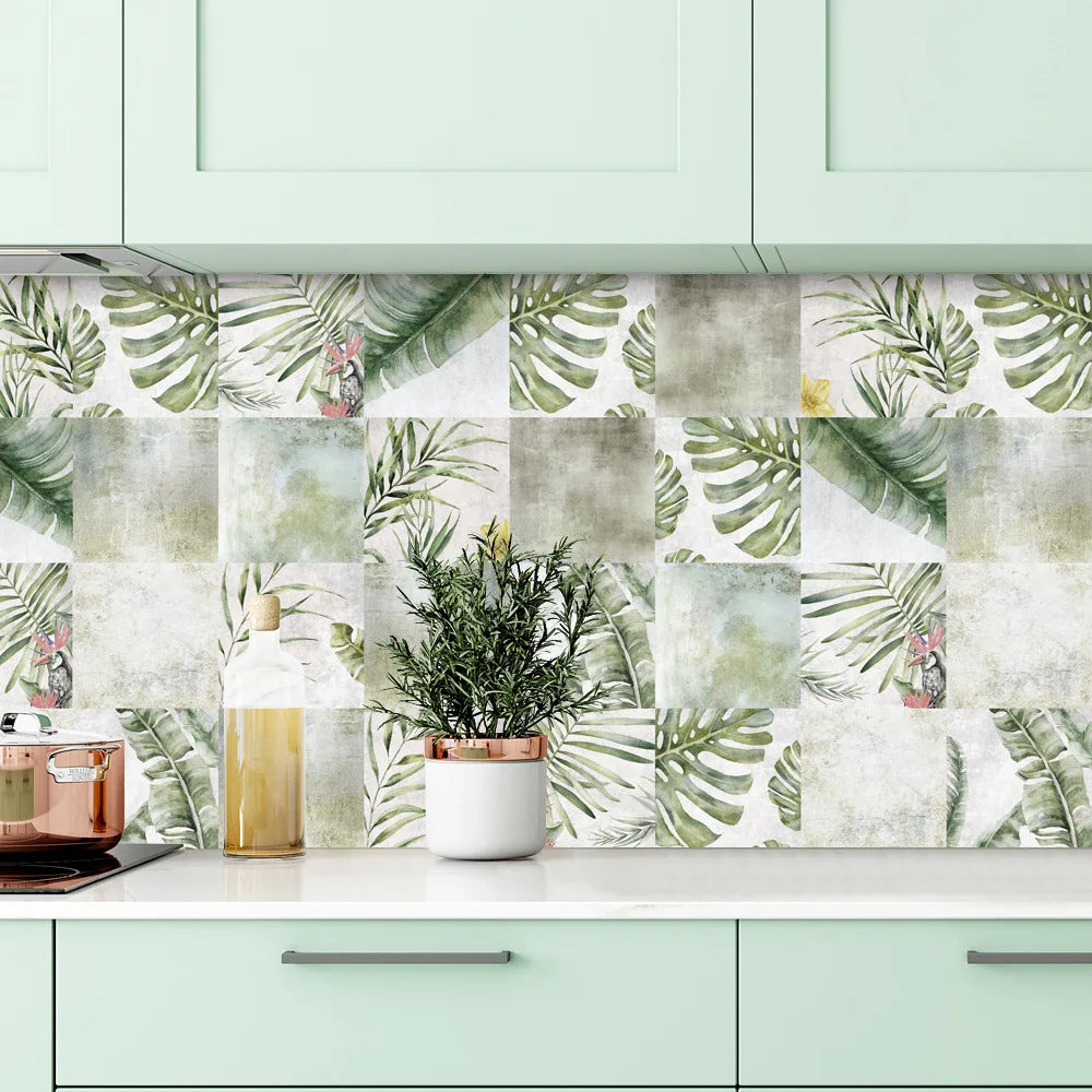 Home Decorative Paintings Tile Stickers Wall Stickers Kitchen and Bedroom Renovation Decorative Wallpaper Oasis Select