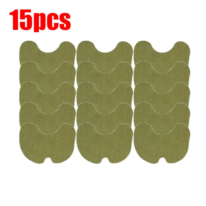 15/45/75pcs Non-Woven Mugwort Patches For Neck Lumbar Knees Body - Soothing Comfort Self-Heating Patches For Running Exercise Oasis Select 15PCS Knee