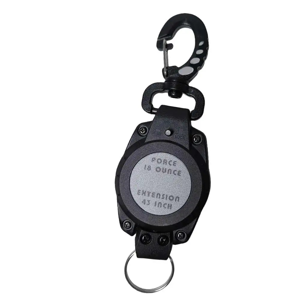 Scuba Diving Retractor Gear Clip Locking Tethers Diving Gauges Flashlights Cameras Retractable Keeper Oasis Select Default Title