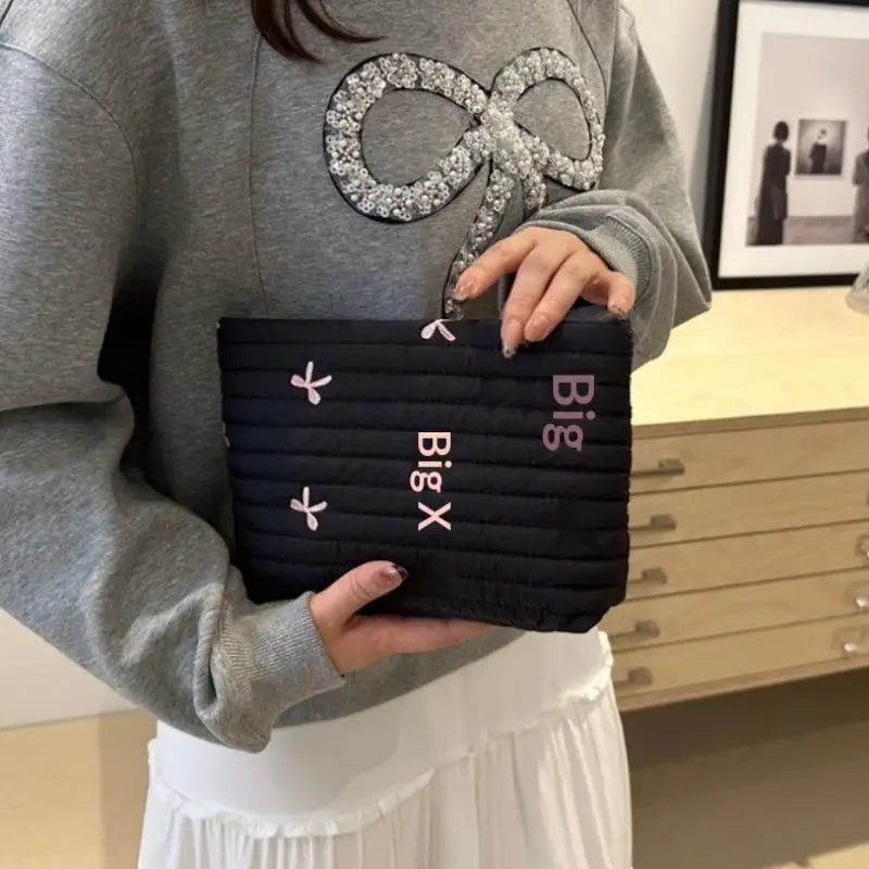 Bowknot Korean Style Clutch Bag – Women's Fashion Purse Fashion Clutch Bag Oasis Select