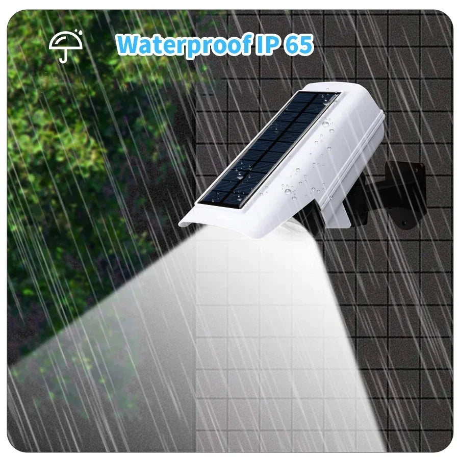 77LED Outdoor Waterproof Solar Light with Remote Control 3 Modes Motion Sensor Solar Wall Lamp for Garden Yard Patio Deck Garage Oasis Select