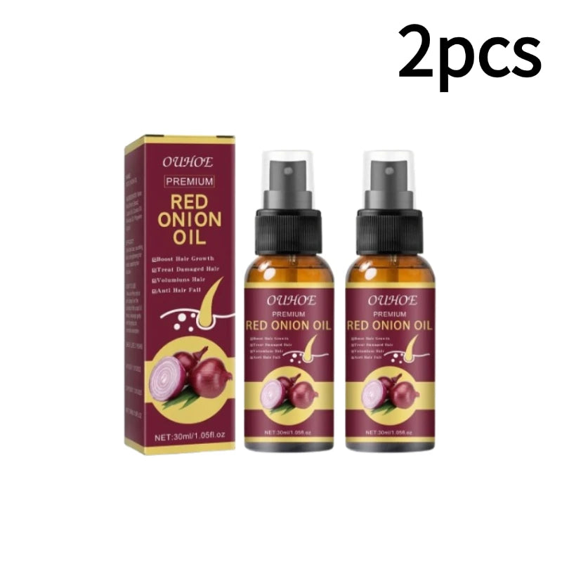 Red Onion Hair Oil Spray – Nourish Roots & Reduce Hair Loss