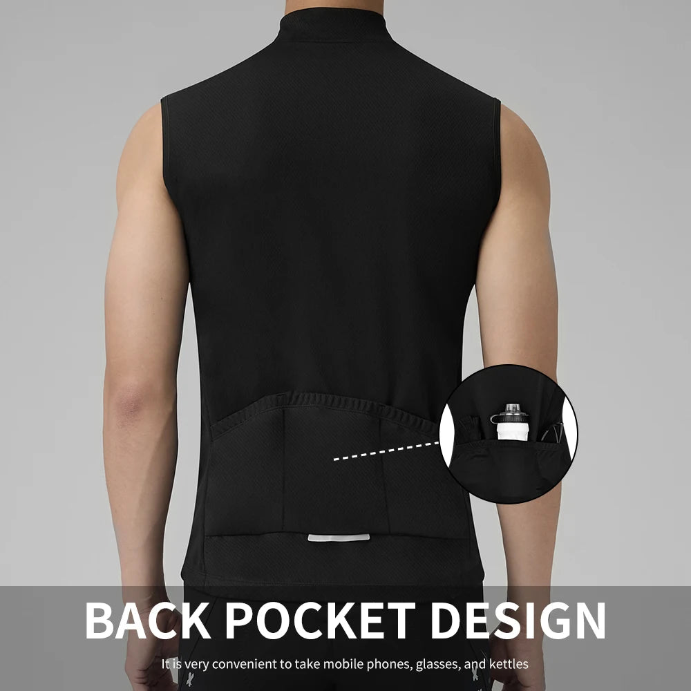 PHMAX Summer Cycling Vest Lightweight Breathable Quick-drying Sleeveless Reflective MTB Road Bike Motorcycle Vest Bike Jacket Oasis Select