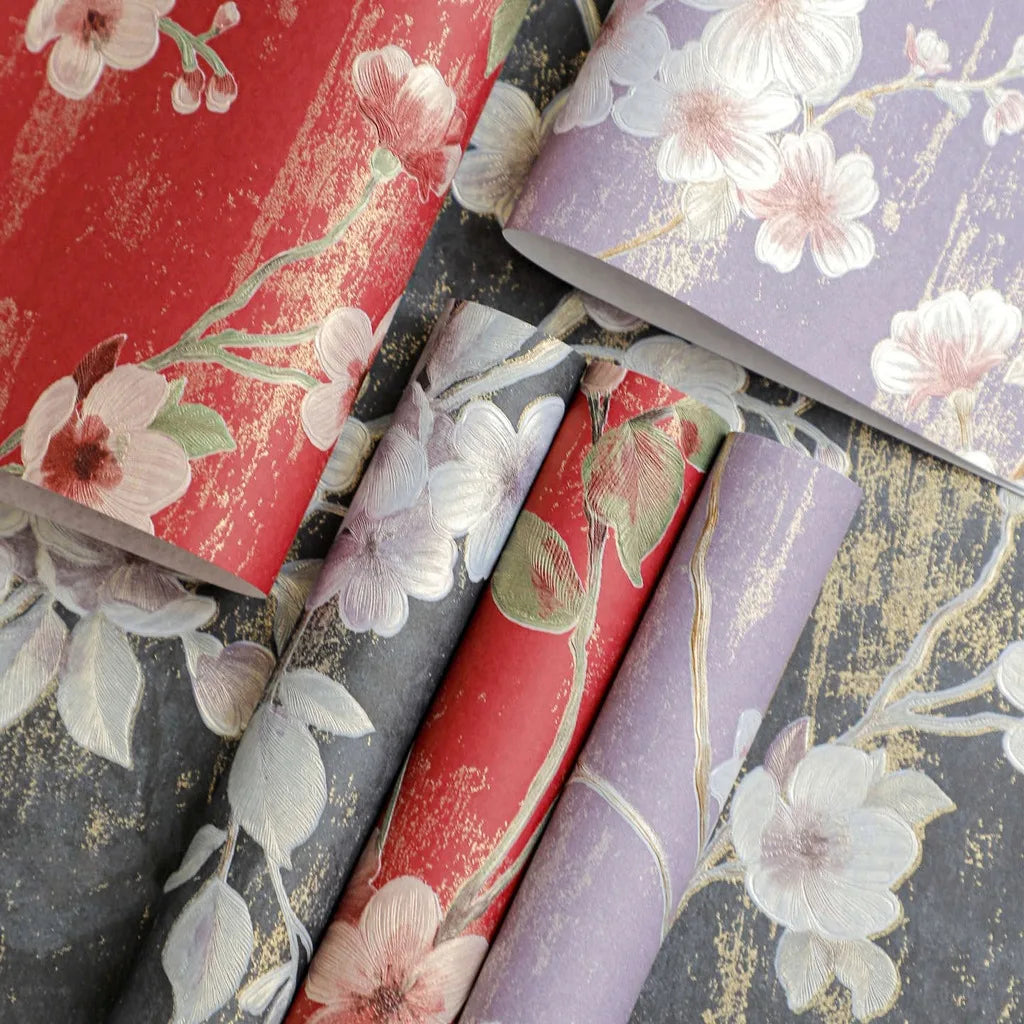 10piece 53cm Advanced Embossed Gilded Flower Paper Atmosphere Art Paper Bouquet Wrapping Floral Paper Gifts Flower 3D decor Shee Oasis Select