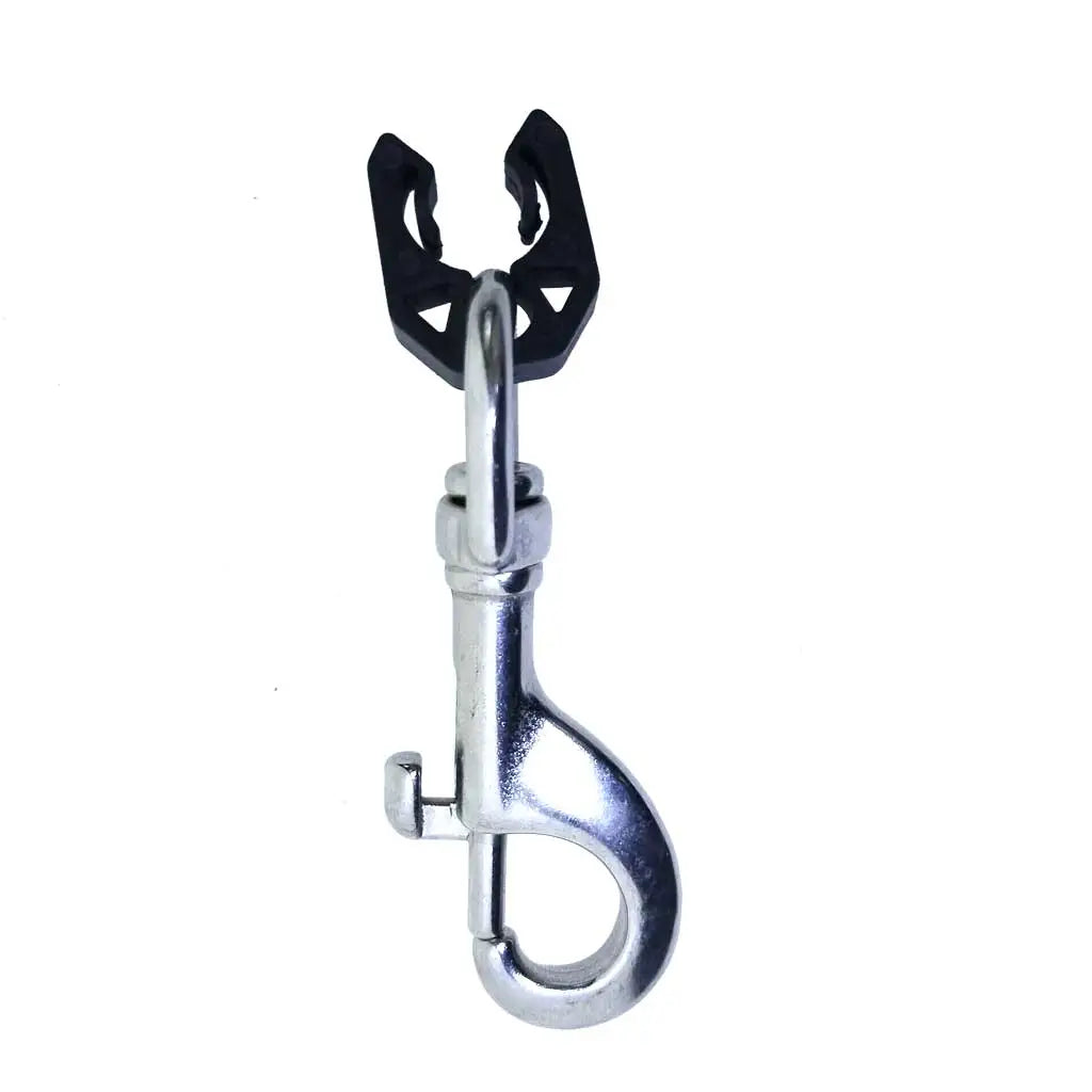 Diving Quick Release Pipe with Clip Hose Holder Clip BCD Hose Second Stage Fixed Hook Pressure Gage Hanging Parts Hose Buckle Oasis Select