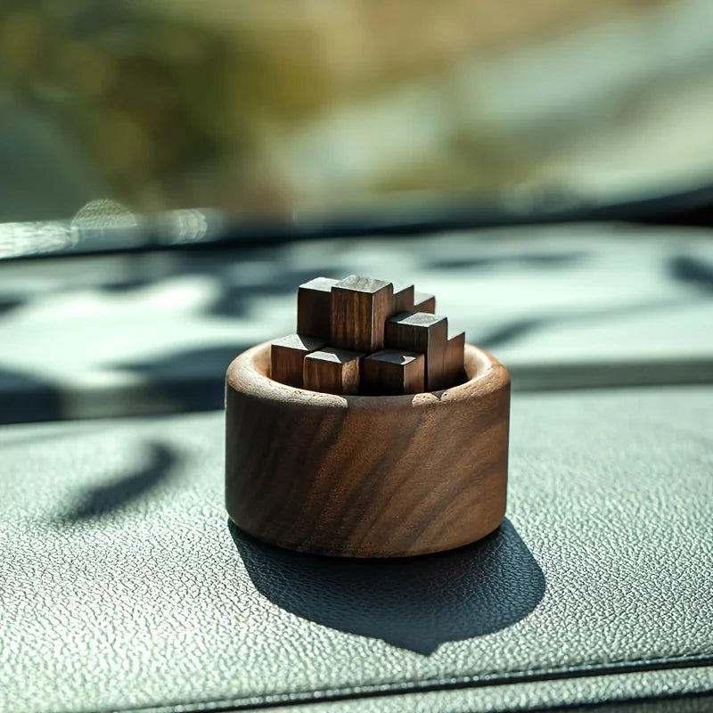 Creative Wooden Diffuser Wooden Stick Aromatherapy Dispenser Home Aromatherapy Diffuser Decorative Essential Oil Container Oasis Select