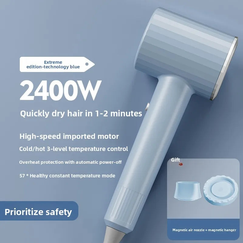 URGGU T9 2400W Low-Noise Ionic Hair Dryer | Home & Salon