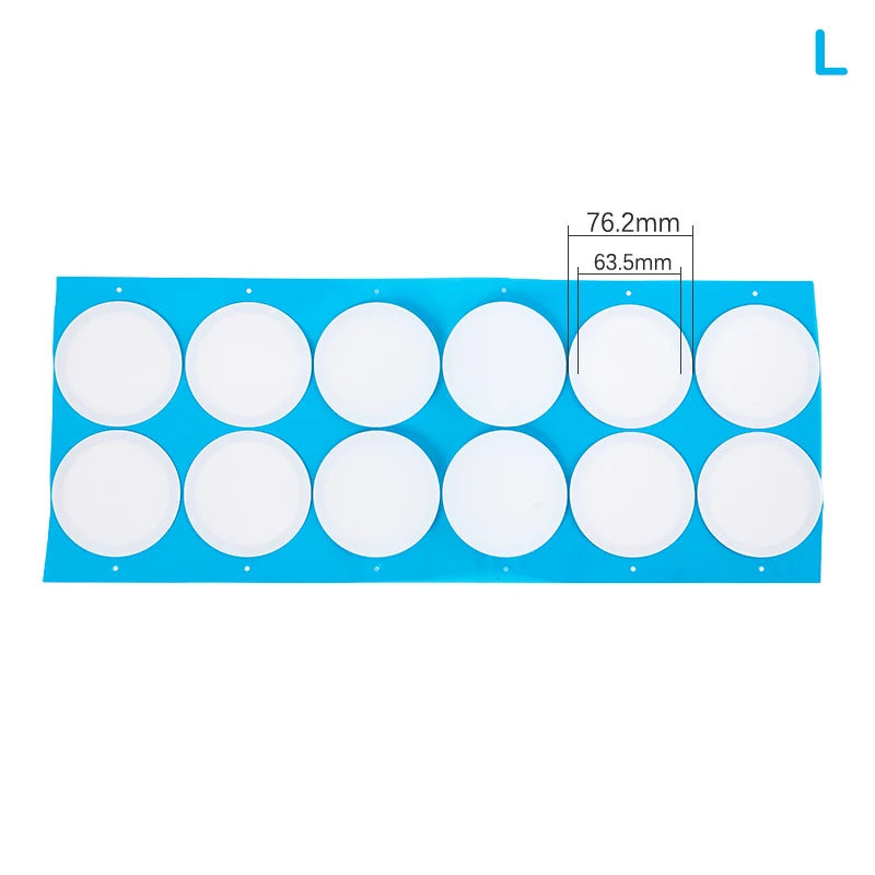 EPTFE Filter Disc Stickers for Mushroom Jar Lids | 59mm & 76mm