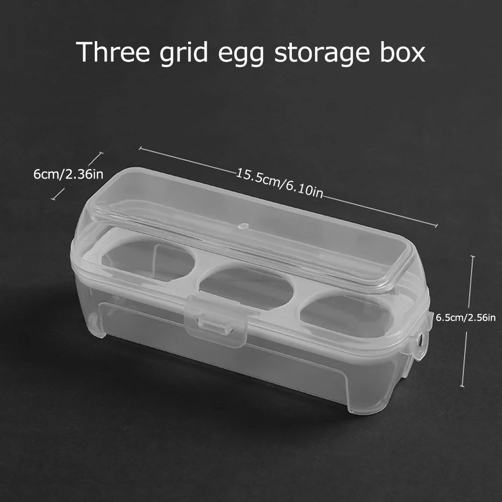 Shockproof Egg Storage Box 3/4/8 Grid | Camping & Kitchen