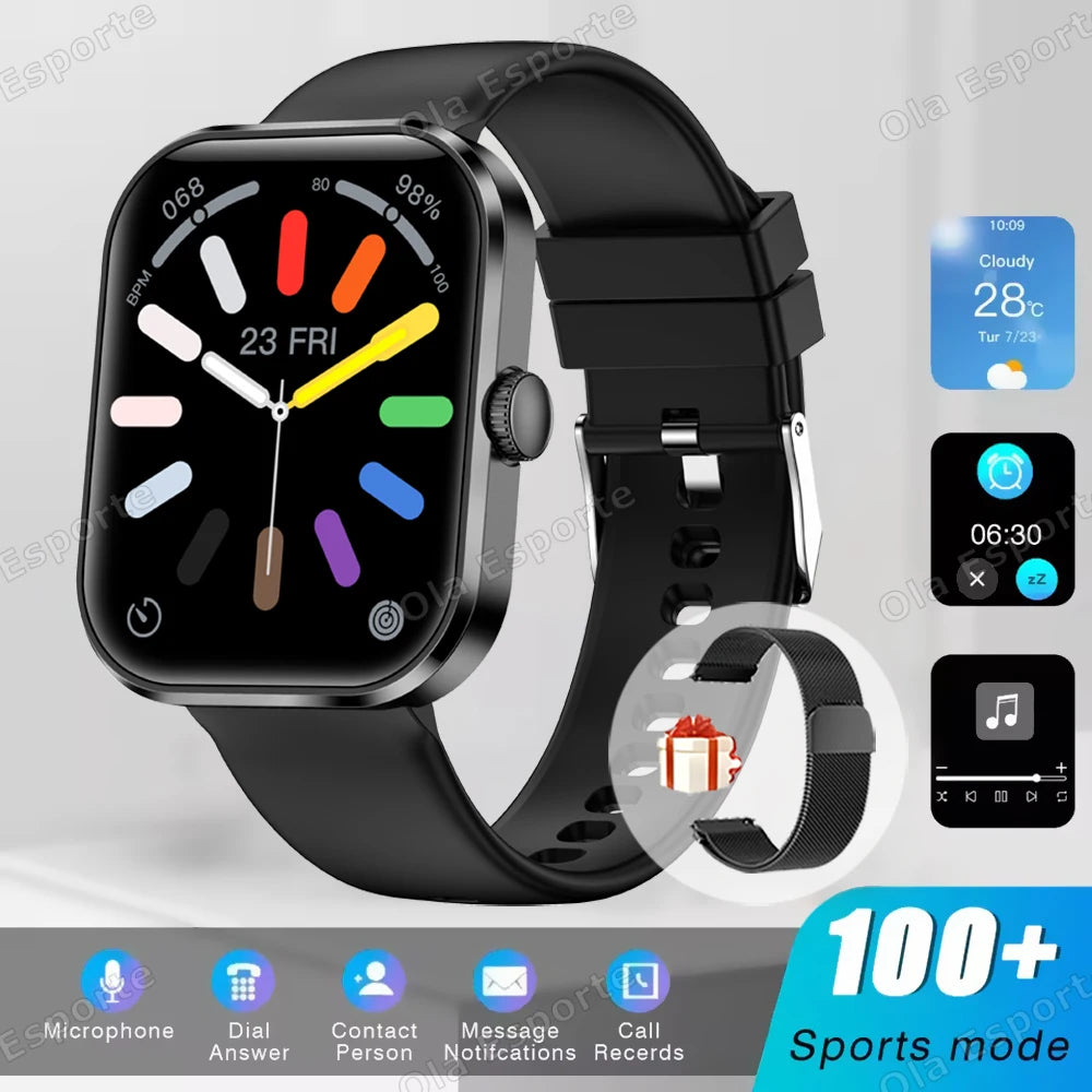 Ola Esporte Smart Watch | Bluetooth Call, AI Voice & Heart Rate