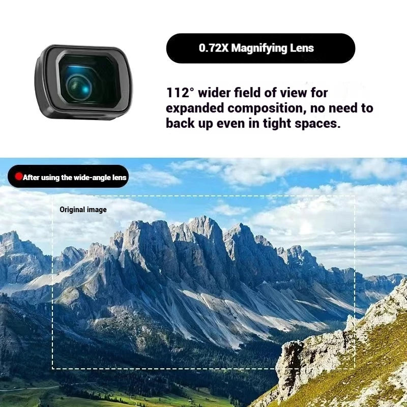 DJI Osmo Pocket 3 & 4 Filter Set – CPL ND Black Mist Wide