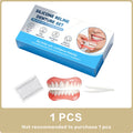 Moldable Smile Veneers – Instant Cosmetic Fake Teeth Denture Set Cosmetic Smile Veneers Oasis Select 1set