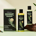 Rosemary Keratin Shampoo & Conditioner Set – Repairs Damaged Hair Shampoo & Conditioner Set Oasis Select Smoothing & Straightening