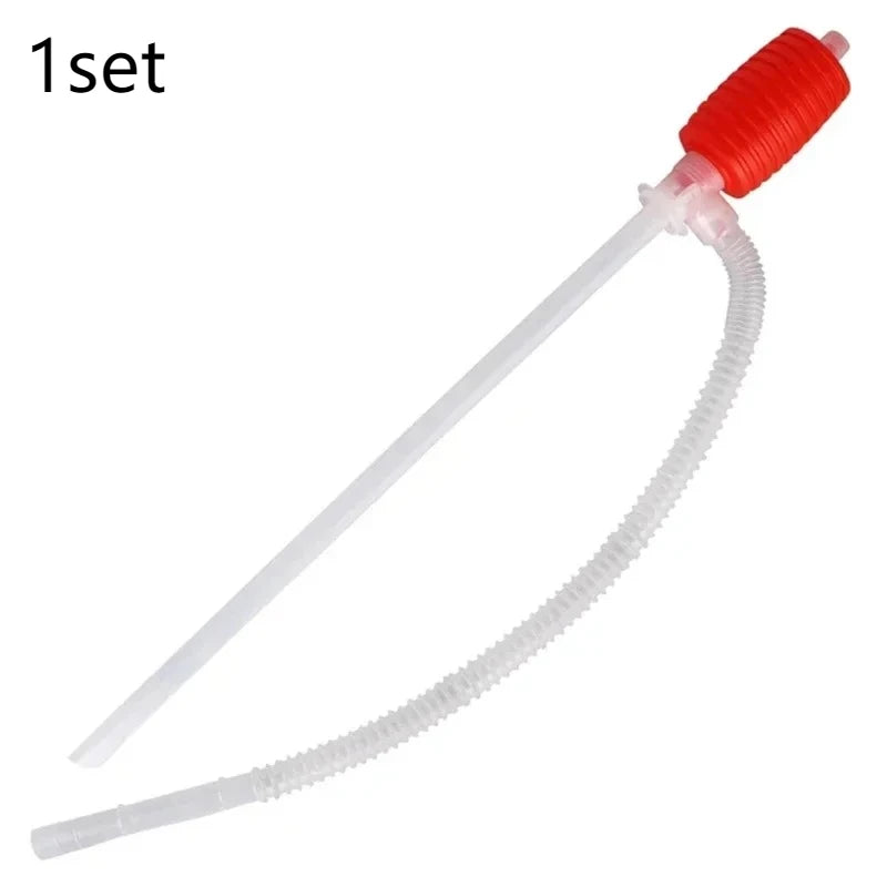 Manual Oil Pump Automobile and Diesel Oil Transfer Sucker Water Absorption and Oil Absorption Transfer Pump Funnel Oasis Select 1pc