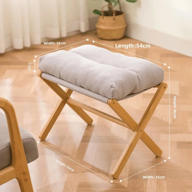 Sofa ottoman Office lunch break ottoman foldable pedal nap artifact pedal table pedal stool Oasis Select grey
