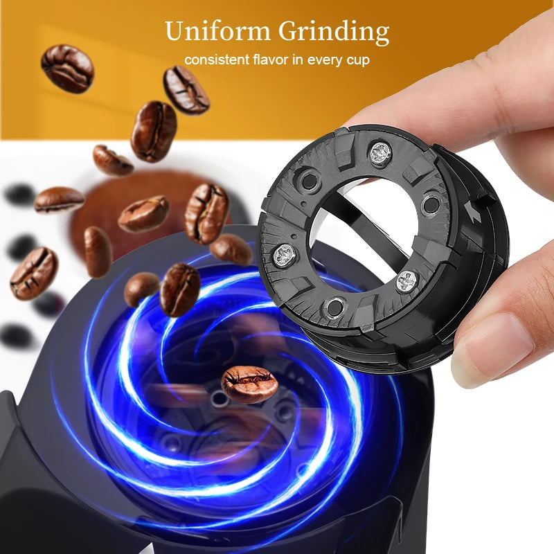 Automatic Burr Coffee Grinder 200W Electric Coffee Bean Grinder with 28 Precise Grind Settings Stainless Steel Grinding Machine Oasis Select