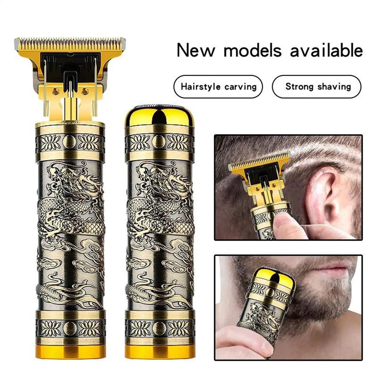 Men's Electric Hair Clipper & Shaver Set | USB Rechargeable Kit Hair Clipper Set Oasis Select