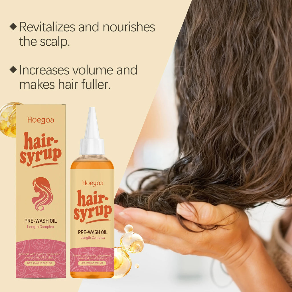Jojoba Hair Essencial Oil Deep Nourish Scalp Voluming Anti-Frizzy Repair Damaged Hair Oil Enhance Shine Moisturizing Hair Care Oasis Select