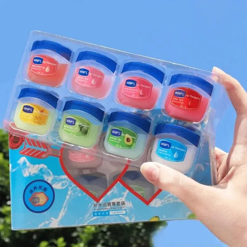 Natural Plant Jelly Lip Balm Set – Hydrating Moisturizer 4/6/8pc Jelly Lip Balm Set Oasis Select