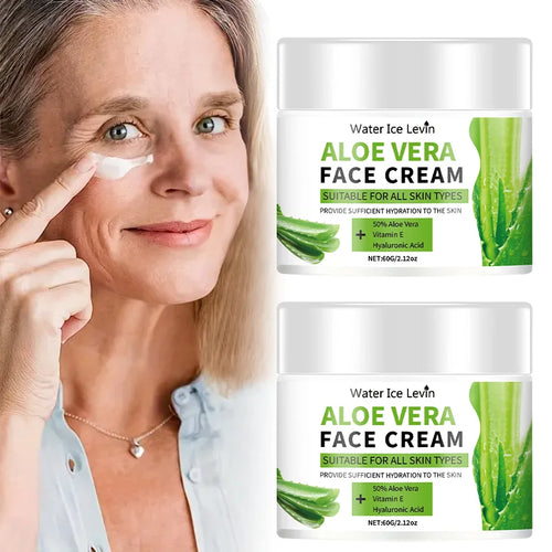 Aloe Vera Face Cream – Hyaluronic Acid & Collagen Moisturizer Face Moisturizer Cream Oasis Select