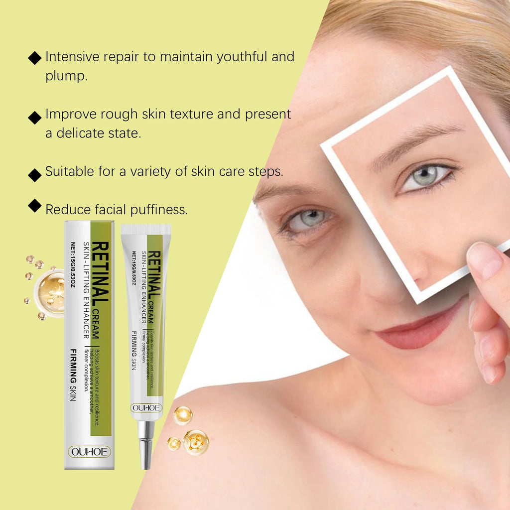 Retinol Cream Smoothing Wrinkle Firming Hydrating Barrier Support Radiant Fade Fine Lines Moisturizing Tightening Face Cream Oasis Select