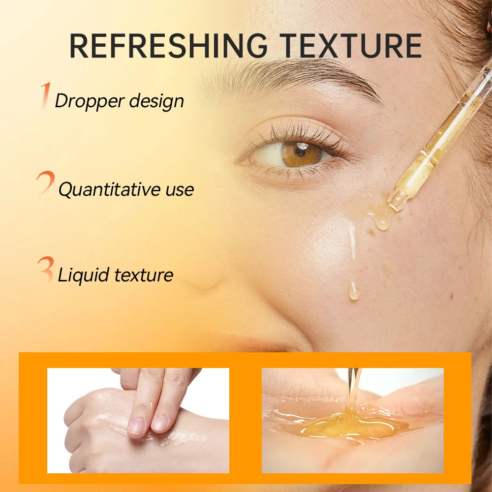 SUYARUN Vitamin C Facial Essence Hyaluronic Acid Whitening Essence Moisturizes Dry skin, firming Skin Essence Facial Skin Care Oasis Select