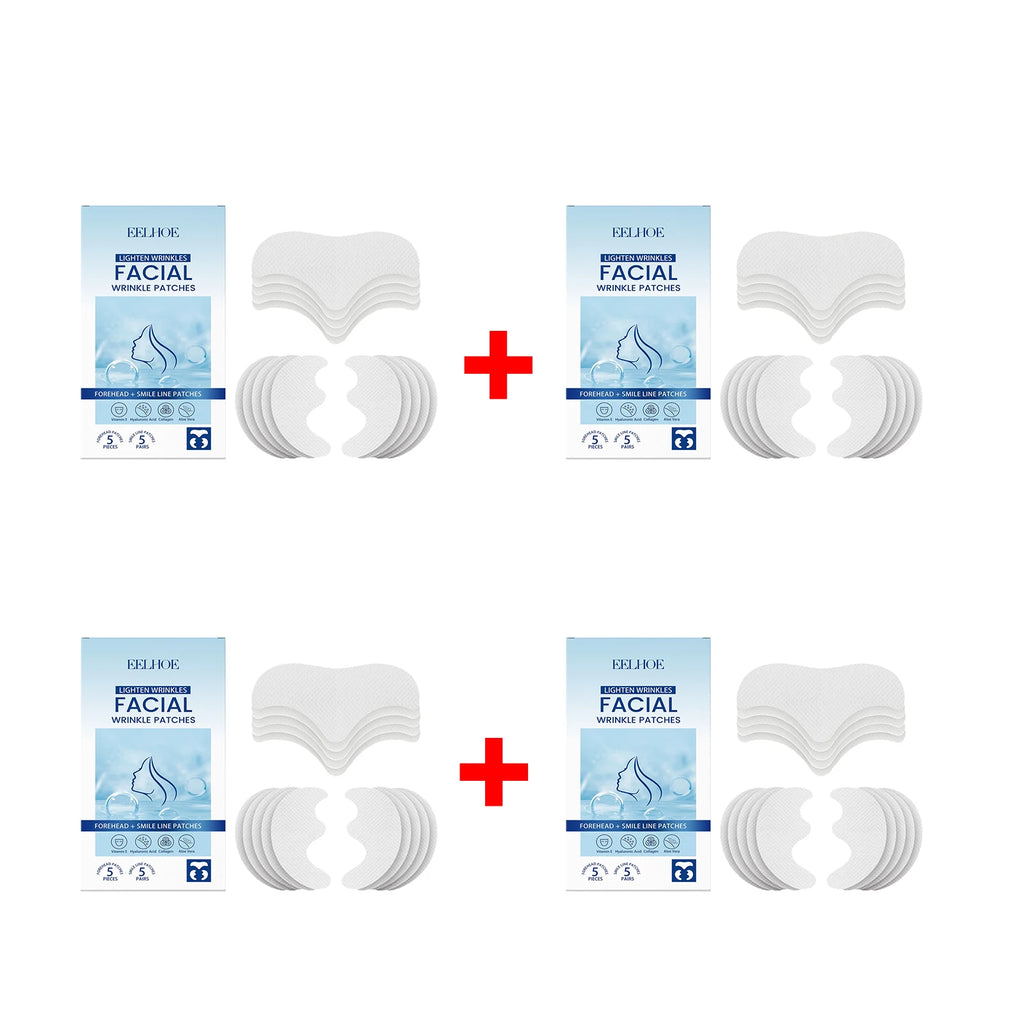 Wrinkle Patch for Forehead Nasolabial Folds Fade Forehead Lines Removal Firming Lifting Moisturizing Mask Anti-Sagging Skin Care Oasis Select 4pcs