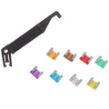 100x Micro Auto Car Low Profile Mini Blade Fuse Kit 3A5A7.5A10A15A 20A25A30A Oasis Select Onesize