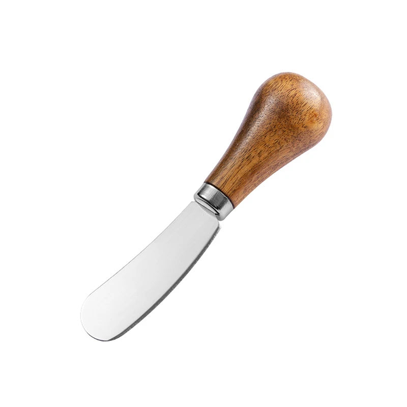 Stainless Steel Cheese Knife Set – Fork, Spreader & Spatula