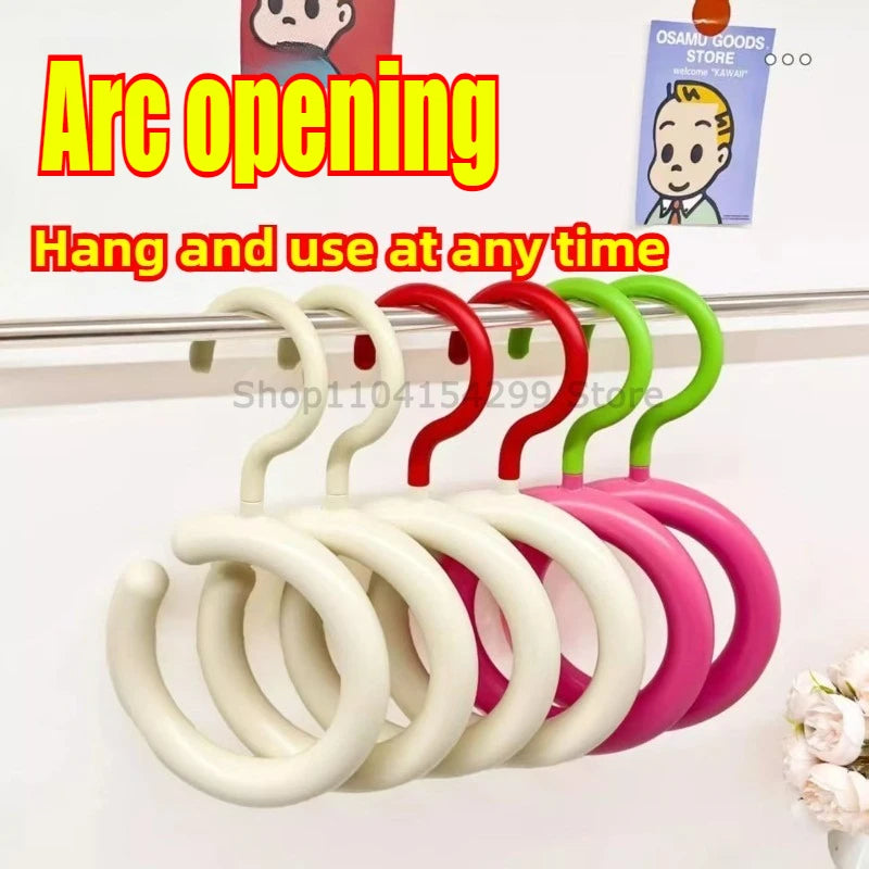 Hat Storage Clothes Hanger Invisible Luxury Multi-Function Hook Home Use New 2025 Plastic Coat Hanger Nordic Sle Adult Closet Oasis Select