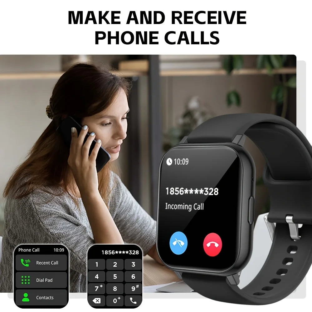 ERUN Smart Watch 1.83" Touch Screen – Activity & Call Tracker