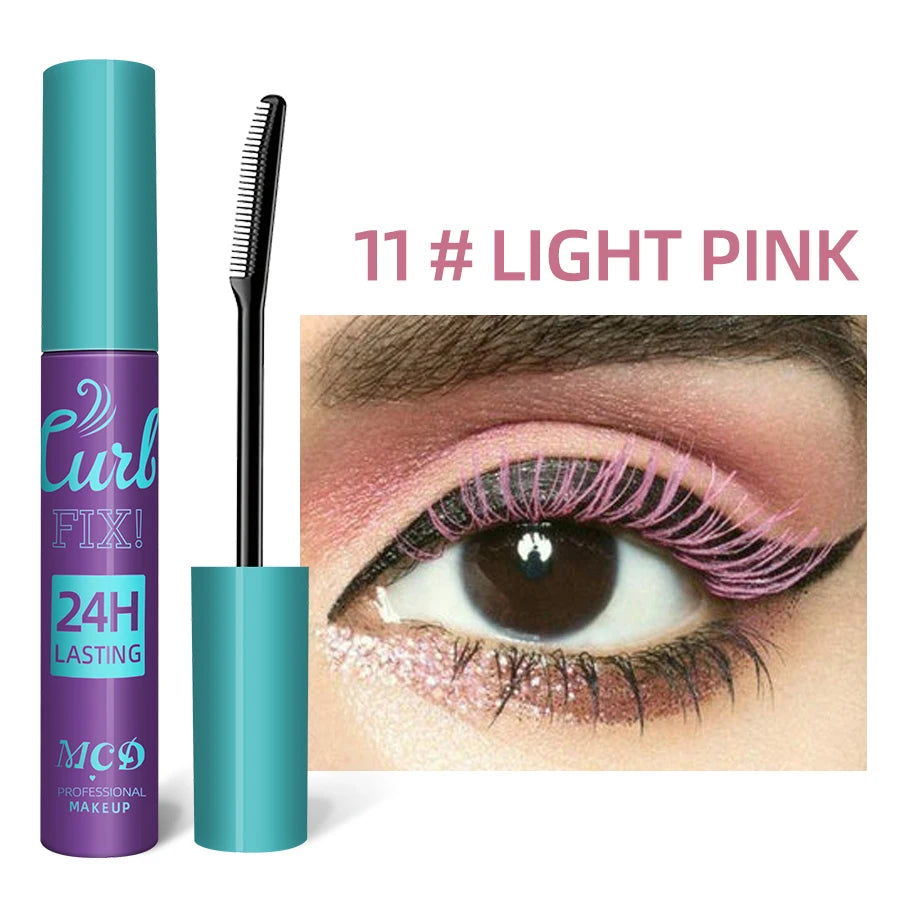 MCD Colorful Waterproof Mascara – Curling & Lengthening Lashes