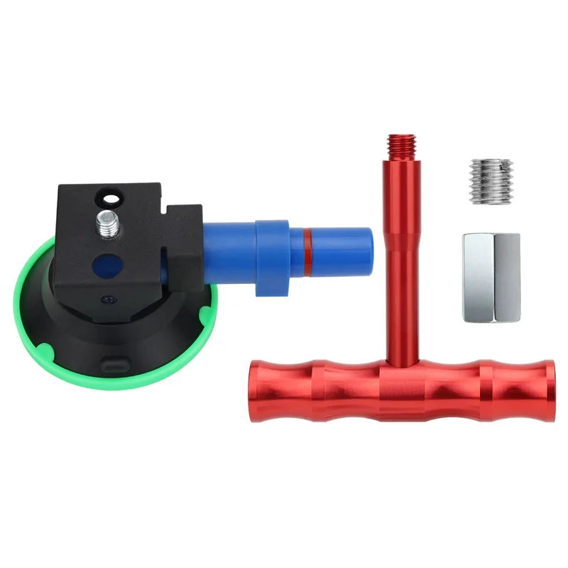 Powerful Vacuum Pump Car Dent Puller, T-Handle Paintless Dent Repair Kit, Upgraded Strong Suction Cup For Auto Body Hail Damage Oasis Select