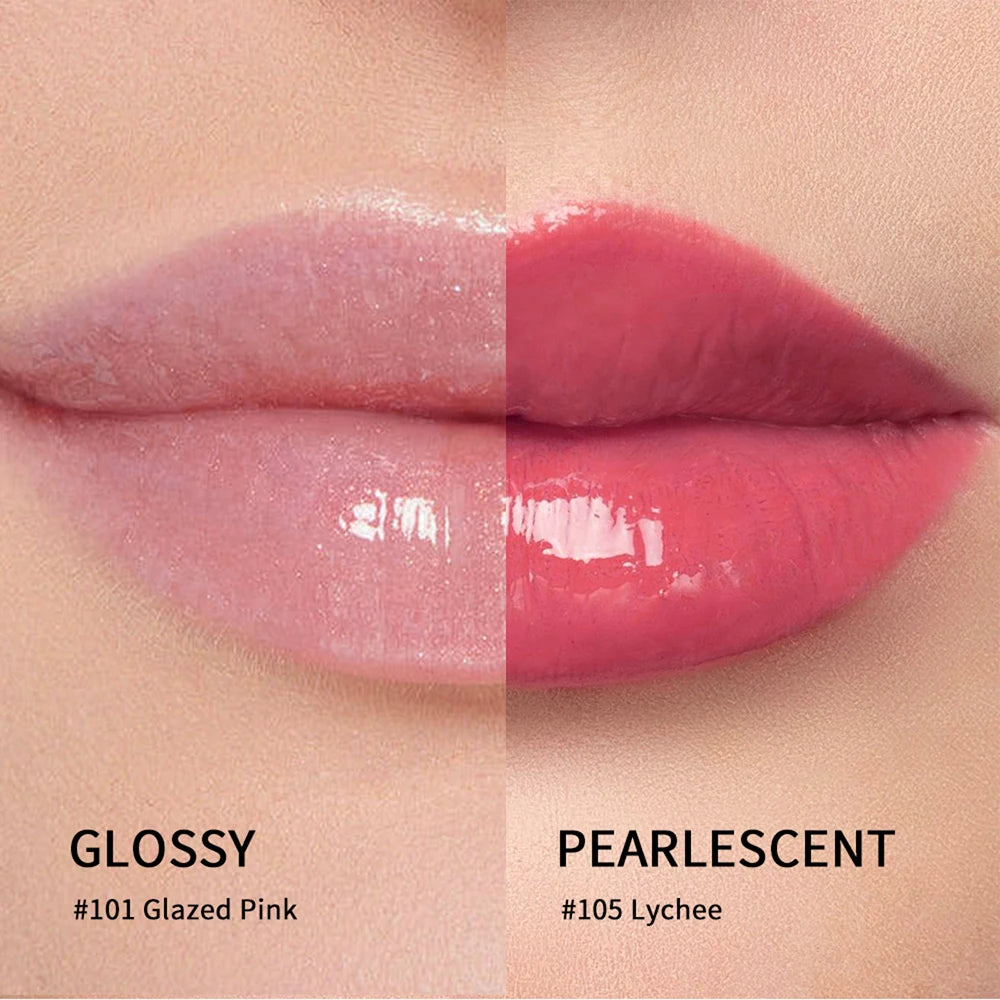 Lip Gloss With Keychain Long Lasting Moisturizing Nourish Hydrating Lip Care Cosmetics Plumping Lip Glowing Butter Woman Makeup Oasis Select