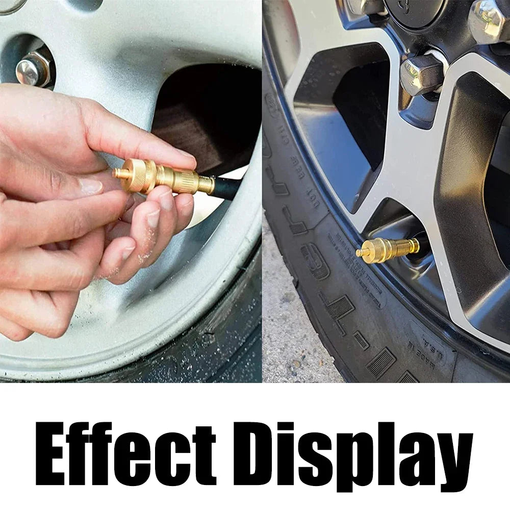 Universal Offroad Tire Deflators Automatic 6-30 PSI Brass Tyre Deflator Tire Pressure Relief Valve For Car Truck Motorcycle Jeep Oasis Select