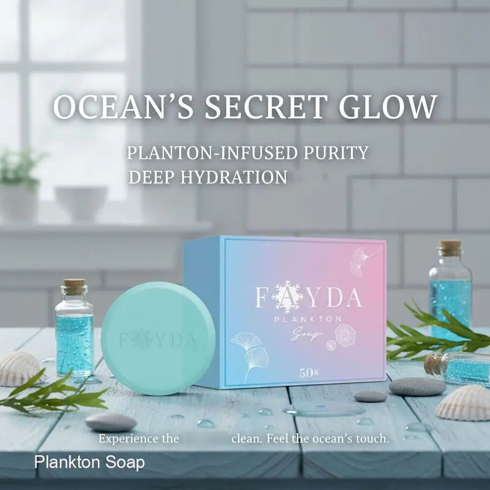 Deep Sea Power Soap Bar Deep Cleansing, Soothing for Dry Skin, Body Odor Care, Exfoliates & Firms Skin Remove ordor Oasis Select