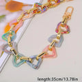 Acrylic Replaceable Detachable Bag Chain Strap Purse Handbag Bag Straps Resin Crossbody Shoulder Bag Diy Accessories Oasis Select F