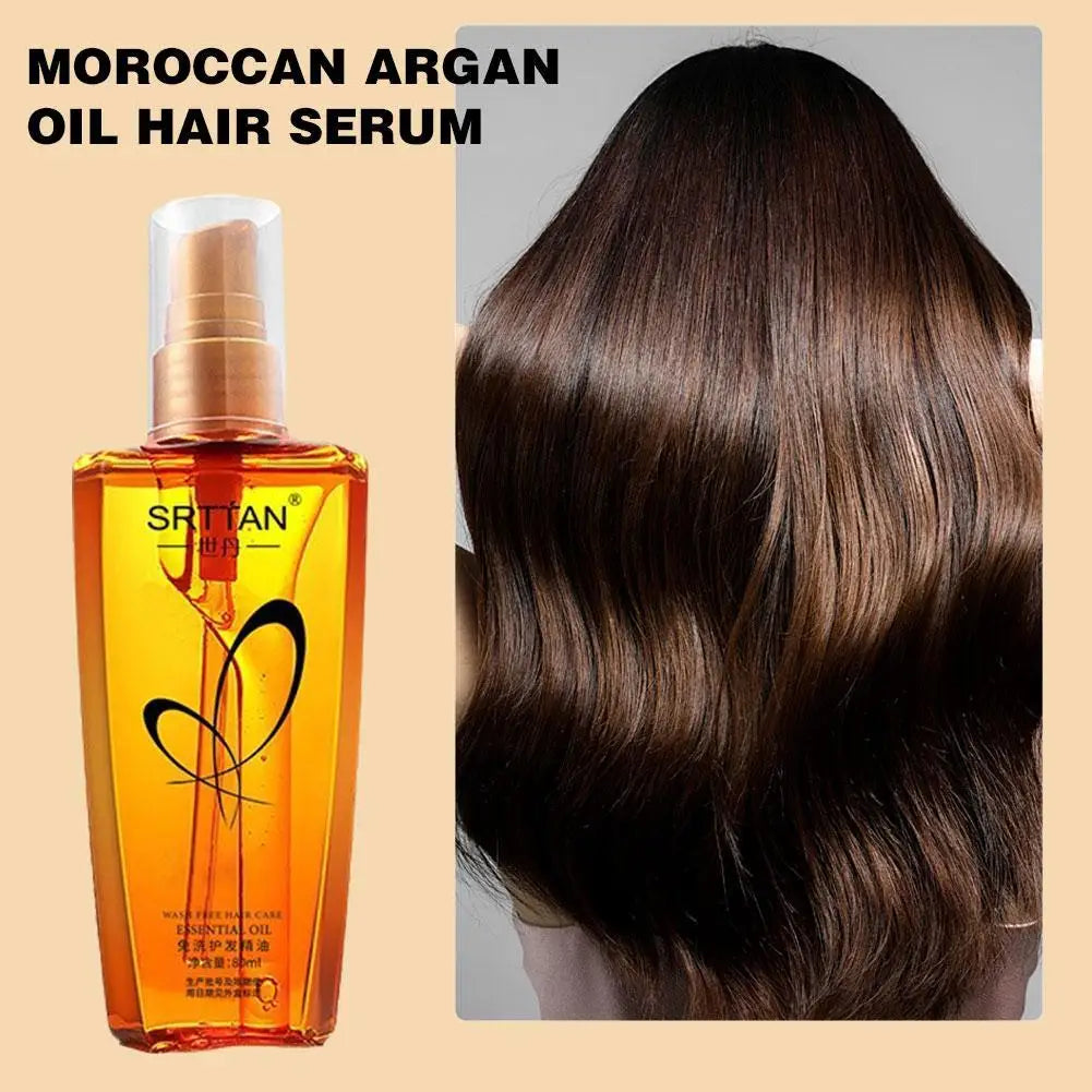 Eelhoe Argan Oil Hair Serum – Frizz, Split Ends & Shine Hair Oil Serum Oasis Select