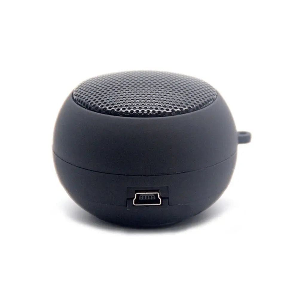 Mini Portable Hamburger Speaker Amplifier 3.5mm Jack Bluetooth Sound Box Loudspeaker Music Player Oasis Select black