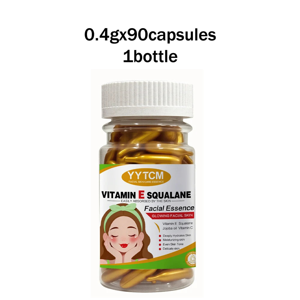 Vitamin E Moisturizing Capsule Essence – Brightening Skin Serum Face Serum Capsules Oasis Select 1bottle 90capsules 0.4gx30capsules