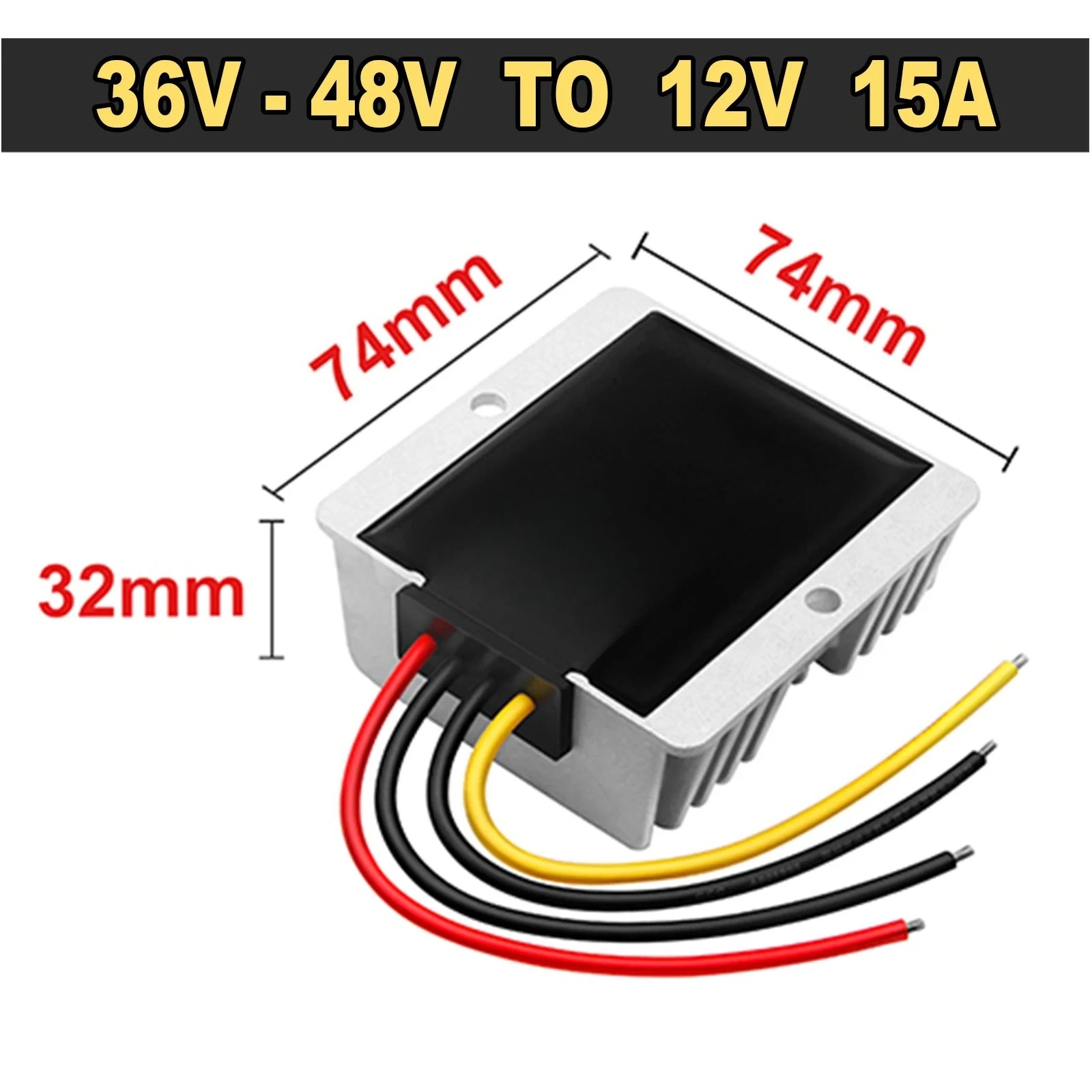 36V 48V to 12V Power Inverter 36V to 12V Transformer Adapter CE RoSH DC DC Converter 48V to 12V Step Down Buck Regulator Oasis Select 48V-12V 15A