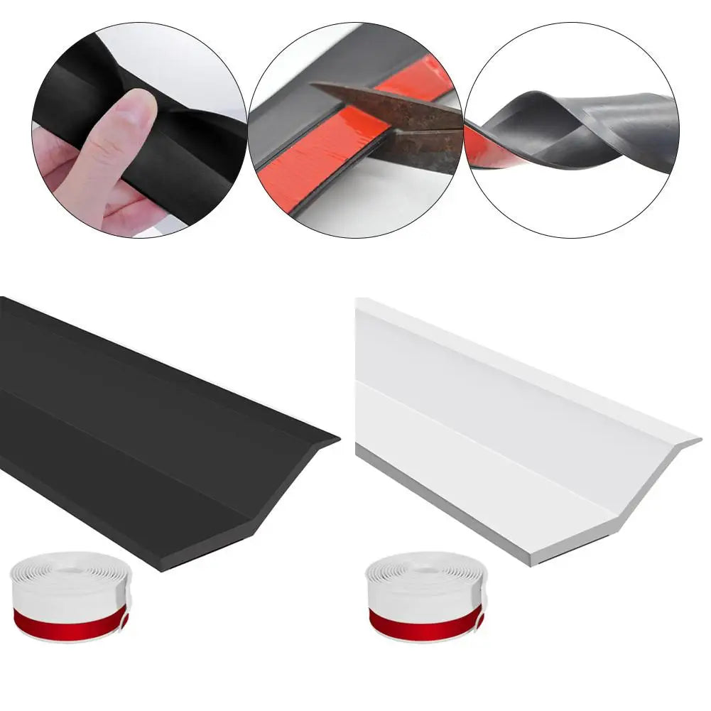 300cm Garage Door Sealing Strip Door Frame Rubber Strip Weatherproof Doors Window Weather Seal Strip Seal Gap Filler Oasis Select