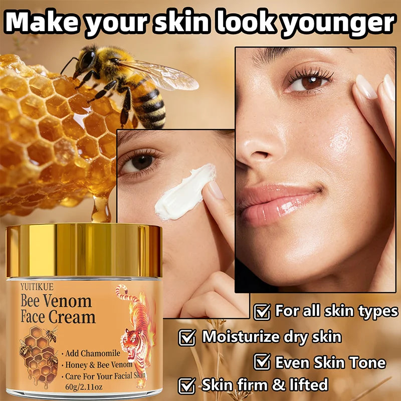 Bee Venom Face Cream 60g – Lift, Firm & Hydrate Skin