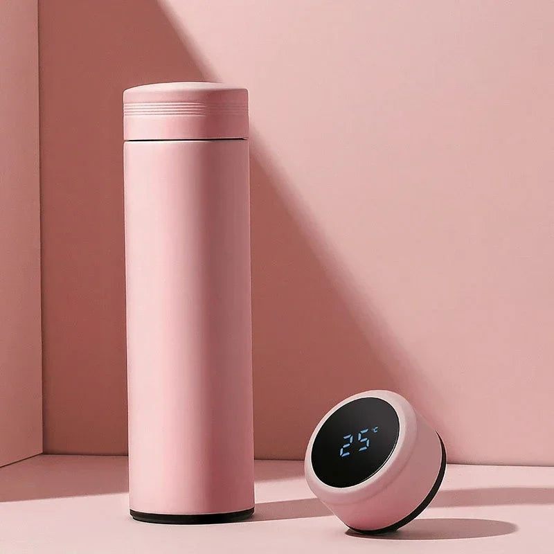 500ML Temperature Display Thermos Cup Stainless Steel Divided Thermos Bottle Outdoor Vacuum Insulated Cup Father's Day Gift Oasis Select