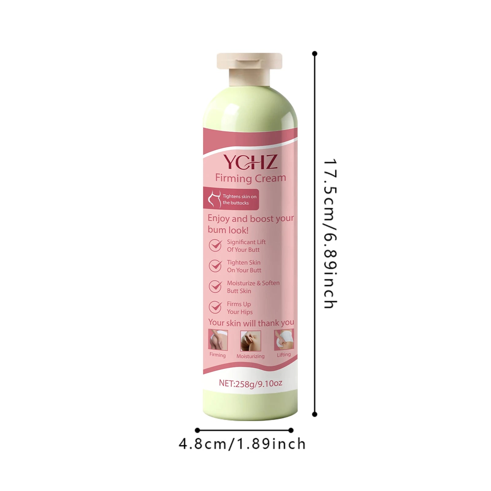 Firming Body Cream | Collagen, Hyaluronic Acid & Ceramide – 258g