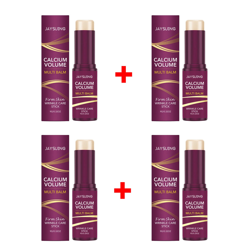 Calcium Volume Multi Balm Stick Hydrating, Moisturizing & Nourishing for Face Fade Fine Lines Infused Pre-Makeup Face Skincare Oasis Select 4pcs